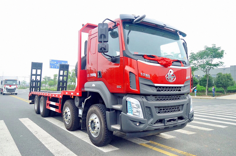 【35噸】柳汽前四后八平板運輸車